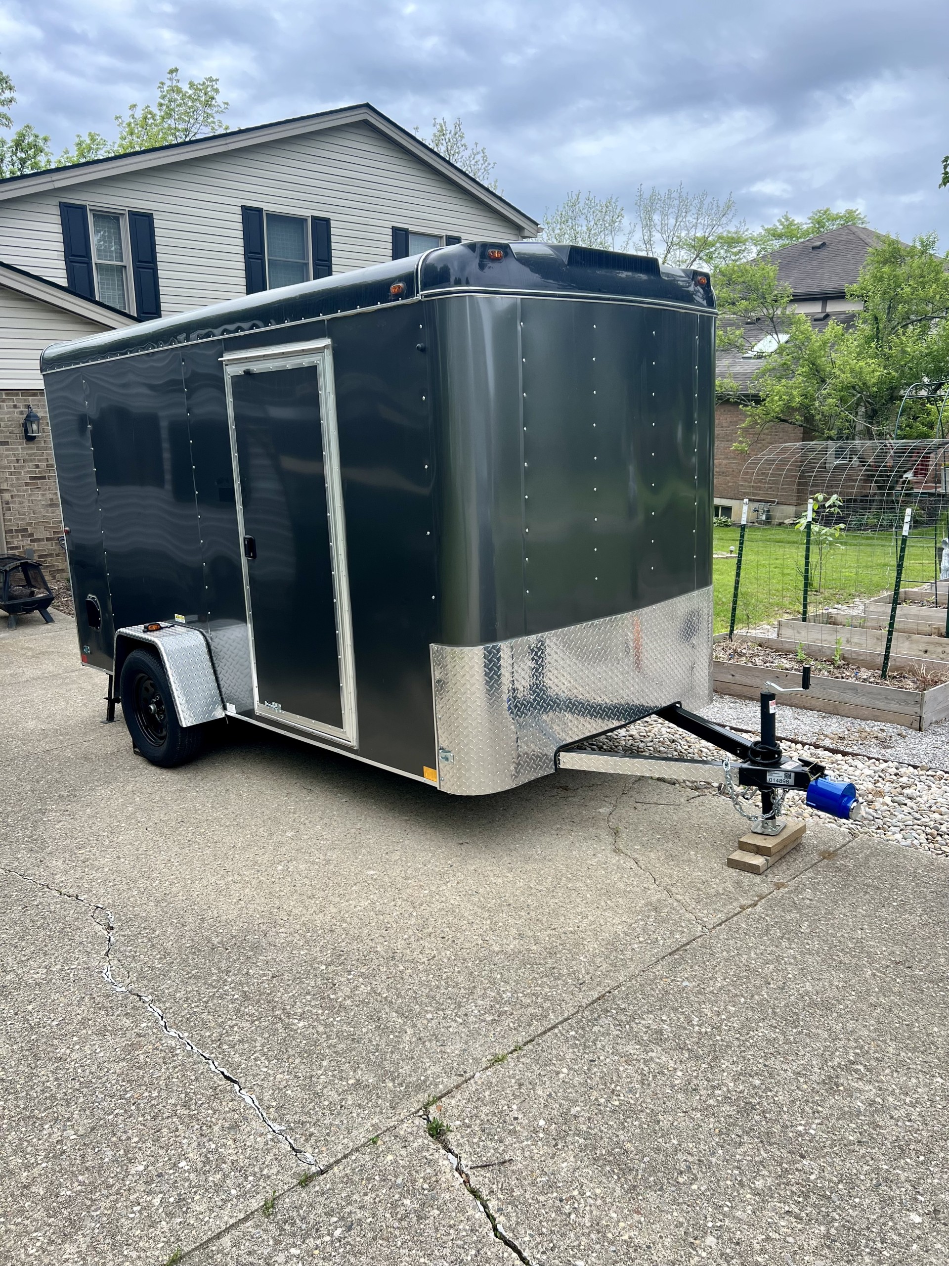 De-badging & Demo Day: Prepping Our Bookshop Cargo Trailer for the Build